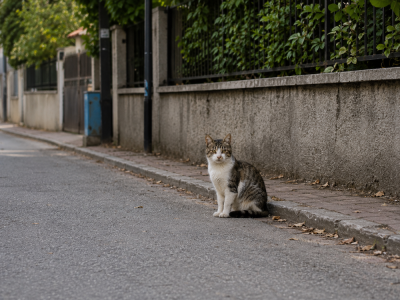 Yaralı kedi için destek talebi