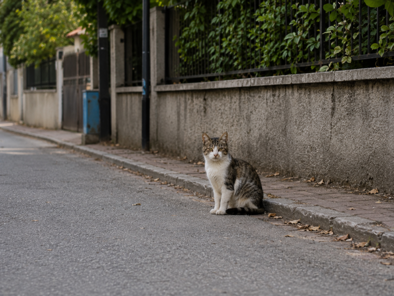 Yaralı kedi için destek talebi